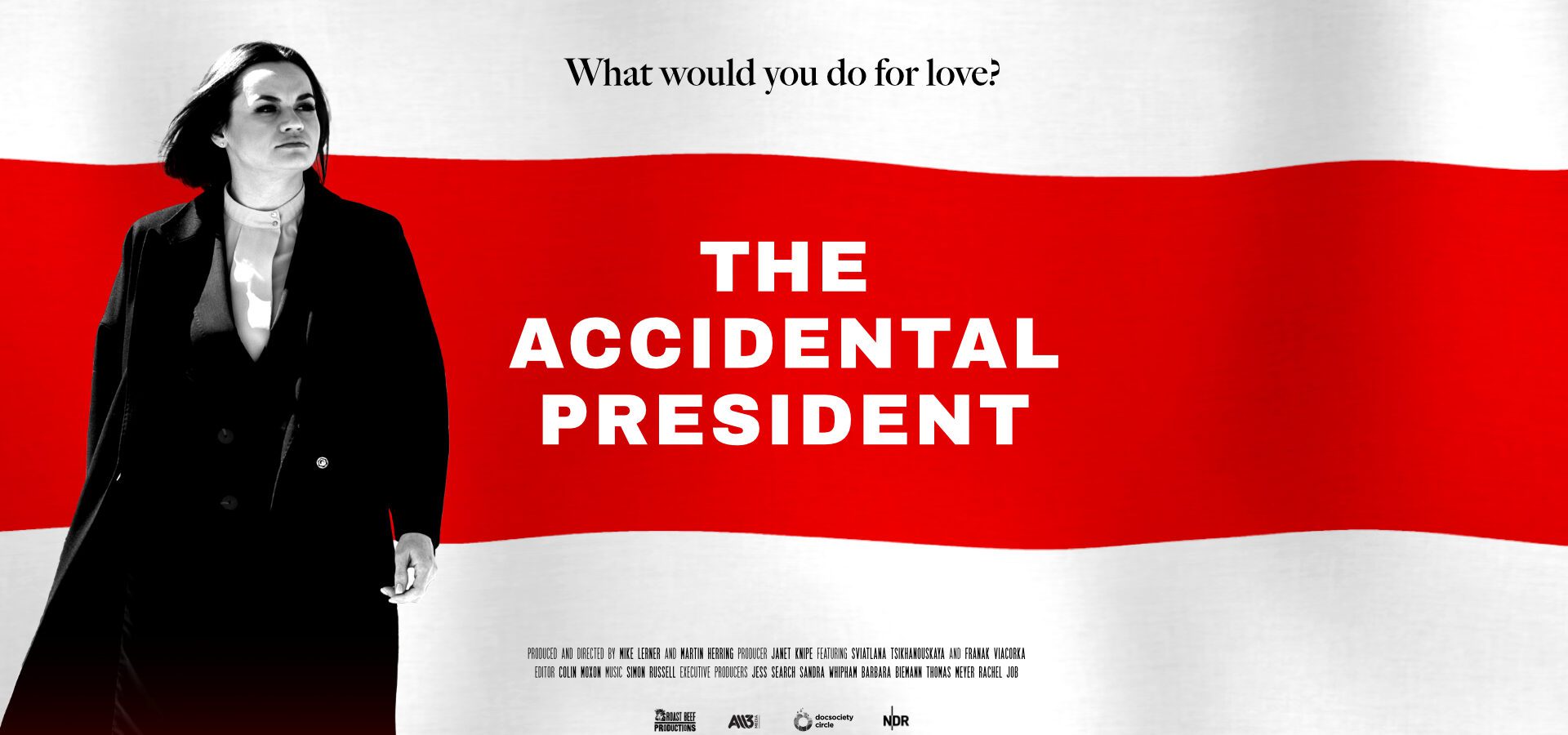 The Accidental President -elokuvan tiedotuskuva.