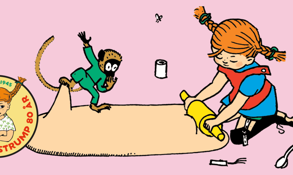 Tjolahopp tjolahej – Pippi Långstrump 80 år