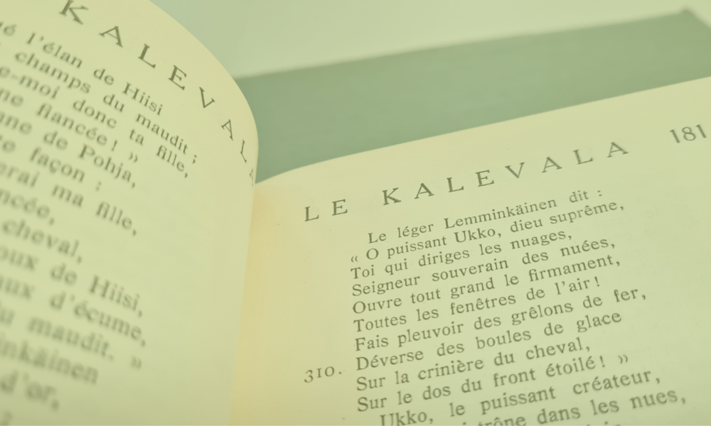 Kalevalaseura x Merkki-ilta: 62-kielinen Kalevala