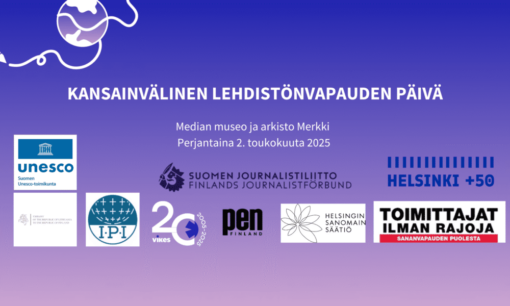 Kansainvälinen lehdistönvapauden päivä