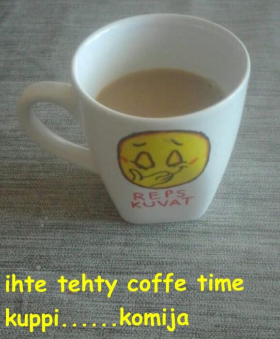 Reps.kuvat -teemainen muki