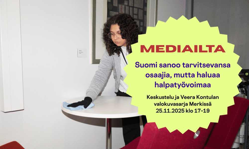 Media Evening: Finland says it needs experts but wants cheap labor