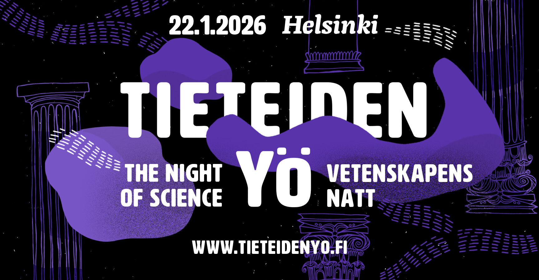 Tieteiden yön tiedotuskuva