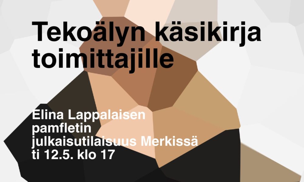 Mediailta: Tekoälyn käsikirja toimittajille