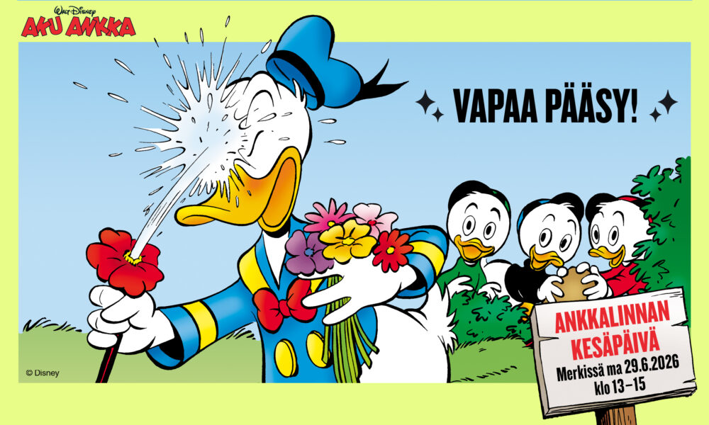 Kesäpäivä Ankkalinnassa