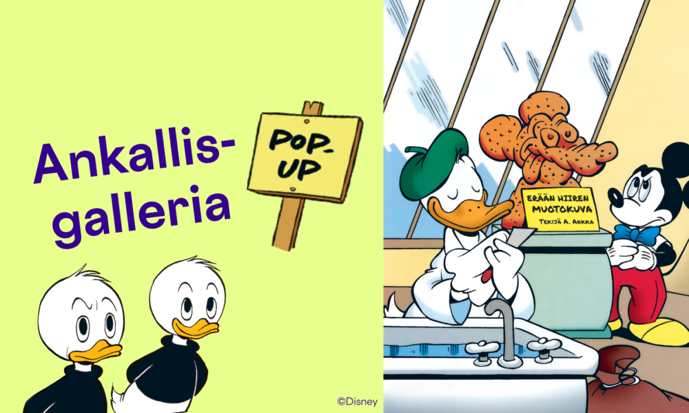 Ankallisgalleria pop up