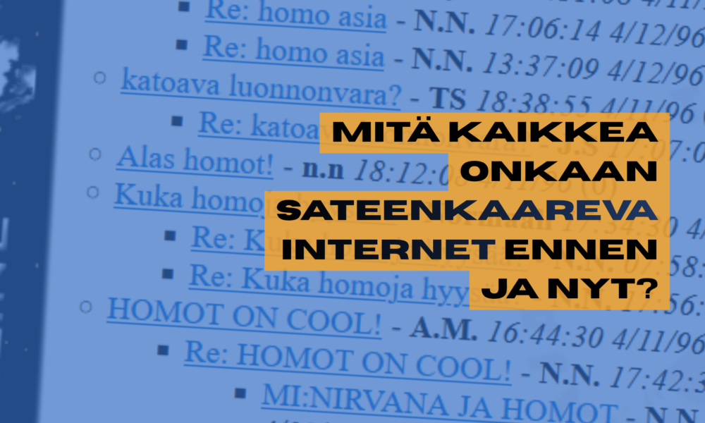BBS-purkeista fediversumiin: Sateenkaareva internet -kysely on avoinna